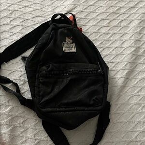 Herschel Supply Company Black Backpack with Patch